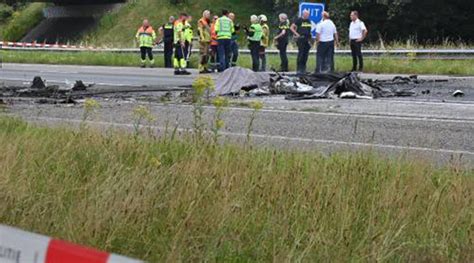 Dode bij vliegtuigcrash A58, piloot was de enige aan boord.